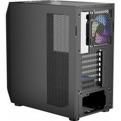 Корпус 1stPlayer AY7-BK-4F1 Black Корпус 1stPlayer AY7-BK-4F1 Black