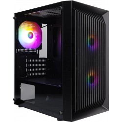 Корпус 1stPlayer BS-2-BK-3F1 Black