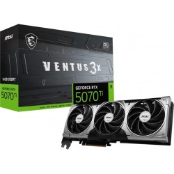 Відеокарта MSI GF RTX 5070 Ti Ventus 3X OC 16GB DDR7 256bit (RTX 5070 TI 16G VENTUS 3X OC) Відеокарта MSI GF RTX 5070 Ti Ventus 3X OC 16GB DDR7 256bit (RTX 5070 TI 16G VENTUS 3X OC)