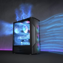 Корпус Cougar MX110 RGB Black (MX110 RGB)