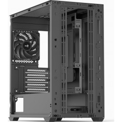 Корпус AeroCool D301A-G-BK-v2 Black (ACCS-DS03043.11)