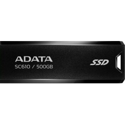 Зовнішній накопичувач ADATA SSD 500Gb SC610 Black (SC610-500G-CBK/RD) Зовнішній накопичувач ADATA SSD 500Gb SC610 Black (SC610-500G-CBK/RD)