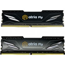 Пам'ять 16GB x2 (32GB kit) DDR4 3200MHz Atria Fly Black (UAT43200CL18BK2/32)