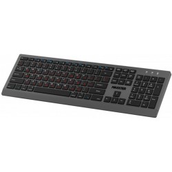 Клавіатура Maxxter KBW-01G-UA Gray-Black (KBW-01G-UA) Клавіатура Maxxter KBW-01G-UA Gray-Black (KBW-01G-UA)