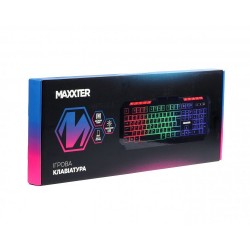 Клавіатура Maxxter KBG-UML-02B-UA Black (KBG-UML-02B-UA)