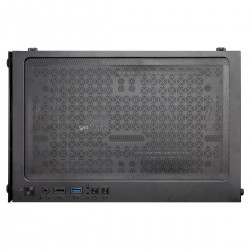 Корпус 1stPlayer X2-M-BK-4F7 Black