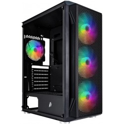 Корпус 1stPlayer X5-BK-4F1 Black (X5-BK-4F1)