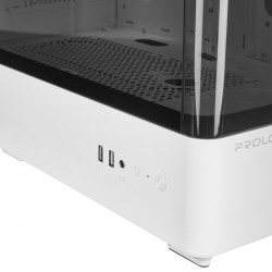 Корпус PrologiX Lumi GM-01AW Glass White Корпус PrologiX Lumi GM-01AW Glass White