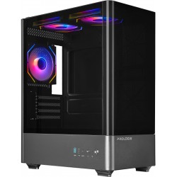 Корпус PrologiX Lumi GM-01AB Glass Black Корпус PrologiX Lumi GM-01AB Glass Black