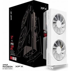 Видеокарта XFX Radeon RX 9060 XT Swift OC Gaming White Edition 8GB DDR6 128bit (RX-96TSW8GWQ)
