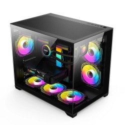 Корпус GTL Gaming Abyss Black (GTLN285M) Корпус GTL Gaming Abyss Black (GTLN285M)