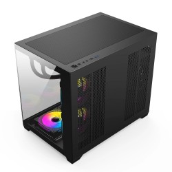 Корпус GTL Gaming Abyss Black (GTLN285M) Корпус GTL Gaming Abyss Black (GTLN285M)