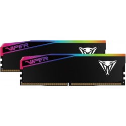Пам'ять 32GB x2 (64GB kit) DDR5 6400MHz Patriot Viper Elite 5 Ultra RGB (VEUR564G6432K)