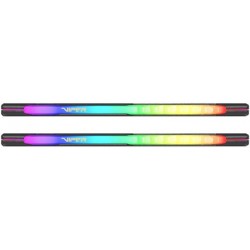 Пам'ять 32GB x2 (64GB kit) DDR4 3600MHz Patriot Viper Steel RGB Black (PVSR464G360C0K)