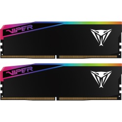 Пам'ять 16GB x2 (32GB kit) DDR5 6400MHz Patriot Viper Elite 5 Ultra RGB (VEUR532G6432K)