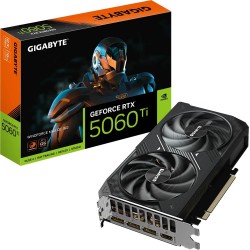 Відеокарта Gigabyte GF RTX 5060 Ti Windforce Max OC 16GB DDR7 128bit (GV-N506TWF2MAX OC-16GD) Відеокарта Gigabyte GF RTX 5060 Ti Windforce Max OC 16GB DDR7 128bit (GV-N506TWF2MAX OC-16GD)