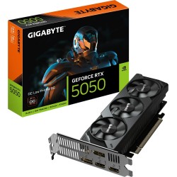 Відеокарта Gigabyte GF RTX 5050 Low Profile OC 8GB DDR6 128bit (GV-N5050OC-8GL) Відеокарта Gigabyte GF RTX 5050 Low Profile OC 8GB DDR6 128bit (GV-N5050OC-8GL)