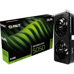 Відеокарта Palit GF RTX 5050 Dual 8GB DDR6 128bit (NE65050019P1-GB2070D) Відеокарта Palit GF RTX 5050 Dual 8GB DDR6 128bit (NE65050019P1-GB2070D)