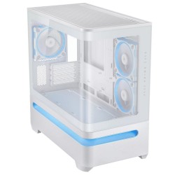 Корпус ASUS Prime AP202 ARGB Tempered Glass White (90DC00P3-B19000)