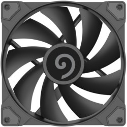 Кулер до корпусу 140 мм, GameMax, Black, 140х140х25 мм, 600-1400 об/хв, до 30 дБ, 4-pin (GMX-14WFBK-PWM)