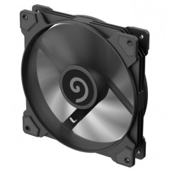 Кулер до корпусу 140 мм, GameMax, Black, 140х140х25 мм, 600-1400 об/хв, до 30 дБ, 4-pin (GMX-14WFBK-PWM)