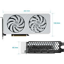 Відеокарта Palit GF RTX 5060 White OC 8GB DDR7 128bit (NE75060U19P1-GB2063M) Відеокарта Palit GF RTX 5060 White OC 8GB DDR7 128bit (NE75060U19P1-GB2063M)