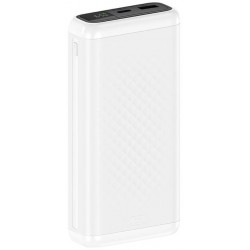 Зовнішній акумулятор XO PB309 20000 mAh 22.5W White (PB309.white)