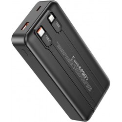 Зовнішній акумулятор XO PR249 20000 mAh USB-C/USB-А порт USB-C/Lightning кабель (PR249.black)