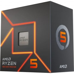 Процесор AMD Ryzen 5 7400 (s.AM5) 6x3.3GHz BOX (100-100001900BOX) Процесор AMD Ryzen 5 7400 (s.AM5) 6x3.3GHz BOX (100-100001900BOX)
