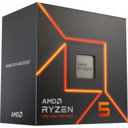 Процесор AMD Ryzen 5 7400 (s.AM5) 6x3.3GHz BOX (100-100001900BOX) Процесор AMD Ryzen 5 7400 (s.AM5) 6x3.3GHz BOX (100-100001900BOX)