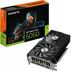 Відеокарта Gigabyte GF RTX 5050 WindForce OC V2 8GB DDR6 128bit (GV-N5050WF2OCV2-8GD) Відеокарта Gigabyte GF RTX 5050 WindForce OC V2 8GB DDR6 128bit (GV-N5050WF2OCV2-8GD)