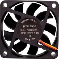 Кулер до корпусу Xilence XF032 Black, 60mm 2100 об/хв, 22 дБ